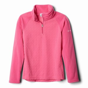 Columbia Glacial™ II Skinna Print Half Zip Flickor Rosa (AOEKL6093)